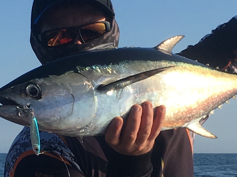 First Tuna for Jarad – Tackle Tactics