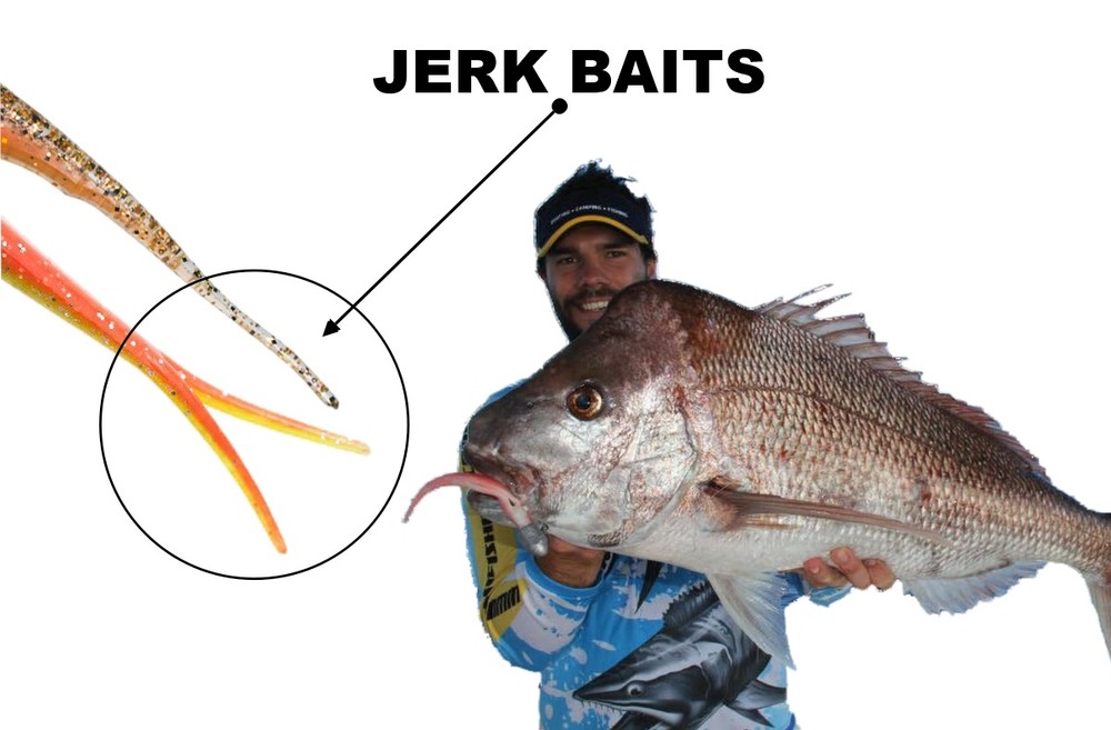 11. Jerk Bait Plastics – Tackle Tactics