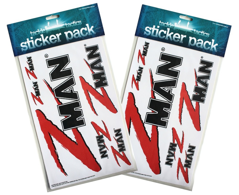 ZMan Lures Team ZMan Sticker Pack – Tackle Tactics