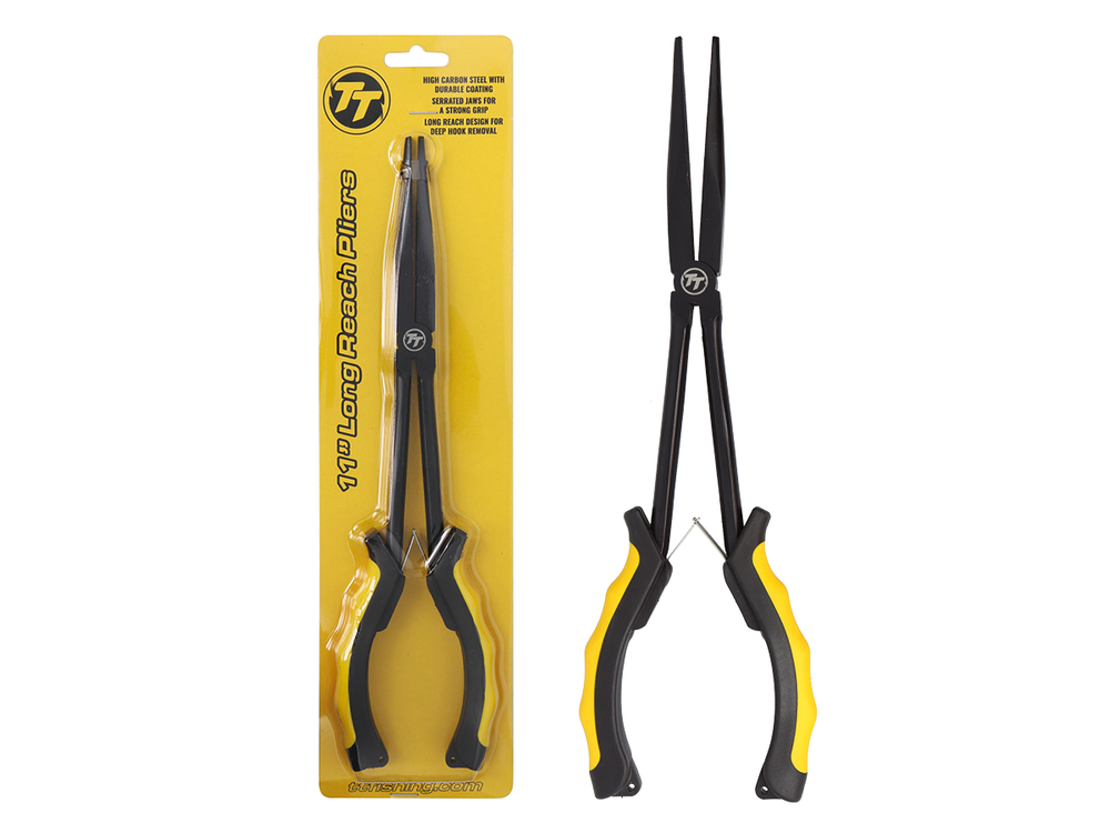 TT Fishing Straight Long Reach Pliers 11 Inch – Tackle Tactics