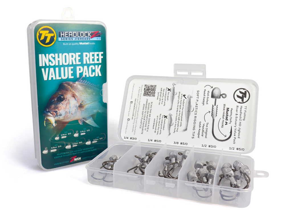 TT Fishing HeadlockZ HD - Inshore Reef Value Pack – Tackle Tactics