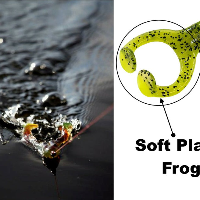 12. Soft Plastic Frogs