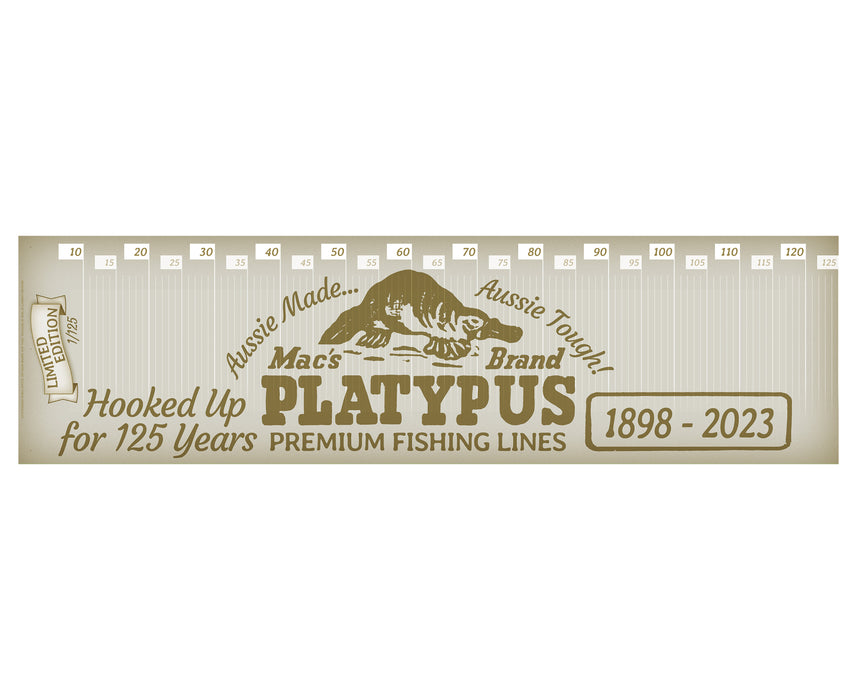 PLATYPUS 125 YEAR MEASURE MAT