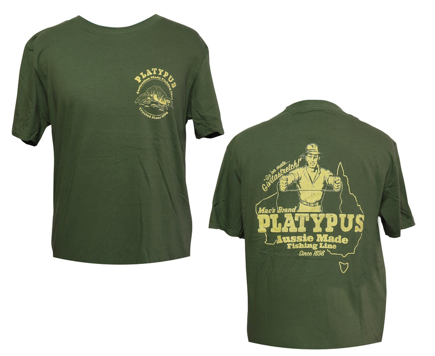 PLATYPUS T SHIRT GIVEITASTRETCH