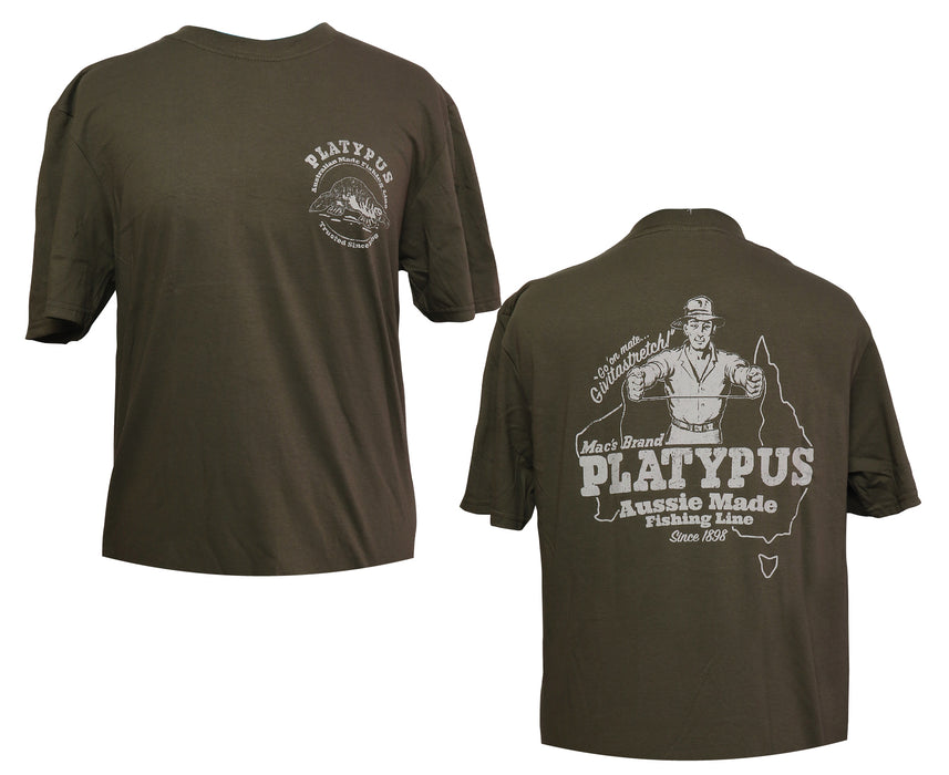 PLATYPUS T SHIRT GIVEITASTRETCH