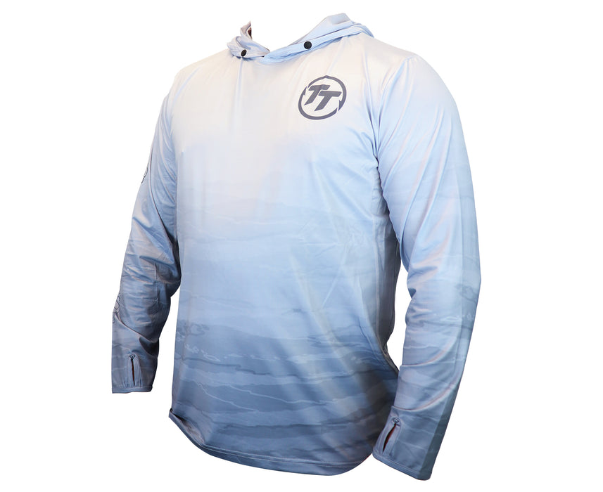 TT HOODED TOURNAMENT SHIRT - GREY