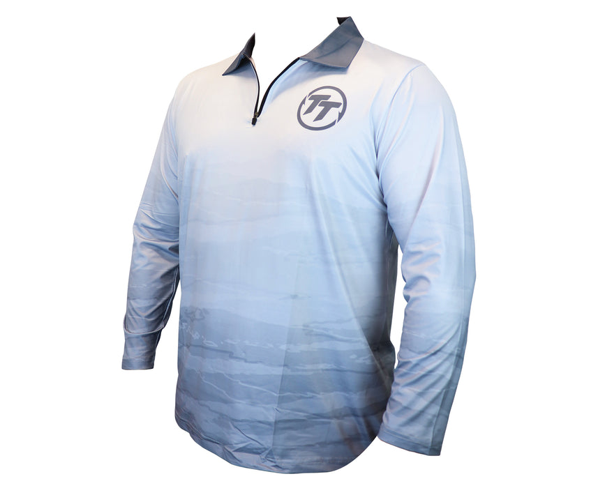 TT COLLARED TOURNAMENT SHIRT - GREY