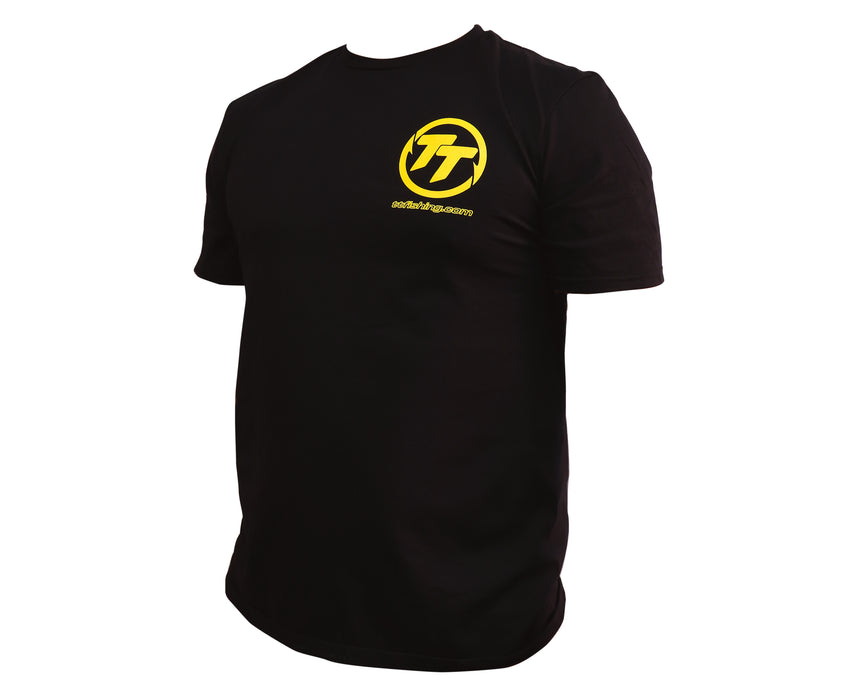 TT FISHING T SHIRT LOGO - BLACK